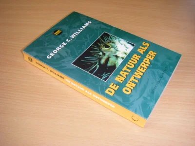 Tweedehands boek: De natuur als ontwerper van auteur George Christopher Williams (evolutieleer)  - Paperback, in goede staat