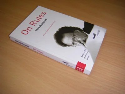 Tweedehands boek: On Rules van auteur Gherardo Colombo  - Paperback, Engels, in goede staat