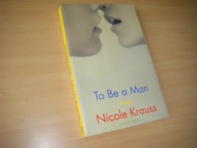 Boek met de titel: To be a Man