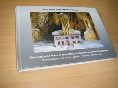 Boek met de titel: Das Nietzsche-Haus in Sils-Maria als Kunst- und Wunderkammer