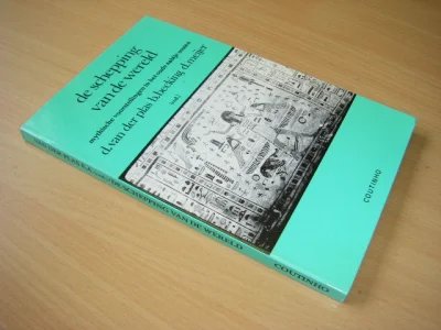 Tweedehands boek: De schepping van de wereld van auteur Dirk van der Plas; B. Becking; Diederik J. W. Meijer - Paperback, in zeer goede staat