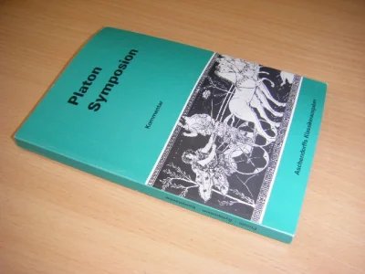 Tweedehands boek: Symposion van auteur Plato  - Duitstalige pocket. In goede staat 