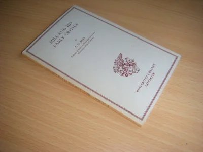 Tweedehands boek: Mill and his early critics van auteur J.C.Rees - dunne softcover, in goede staat