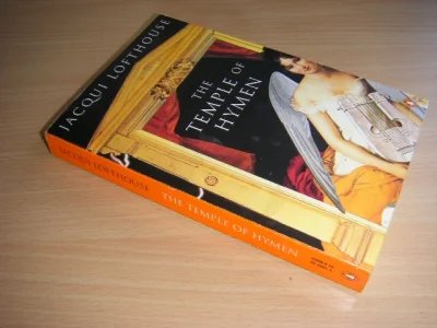 Tweedehands boek: The Temple of Hymen van auteur Jacqui Lofthouse  - Engelstalige paperback, in goede staat
