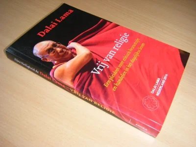 Boek met de titel: Vrij van religie