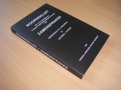 Tweedehands boek: Woordenlijst der in de landstaal van Curacao meest gebruikelijke woorden der zamenspraken van auteur Bernardus Th.J. Frederiks; Jacobus J. Putman - paperback, als nieuw. Facsimile uitgave (1859)