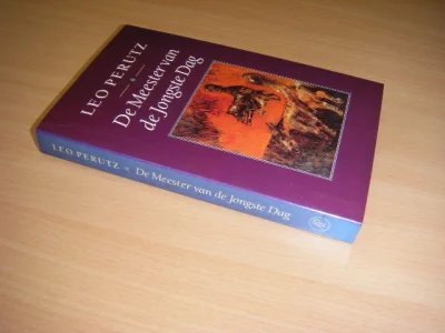 Boek met de titel: De meester van de jongste dag