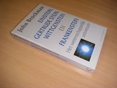 Boek met de titel: Einstein, Gertrude Stein, Wittgenstein en Frankenstein