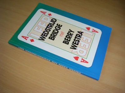 Boek met de titel: Leer Wedstrijdbridge met Berry westra