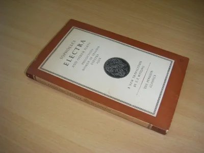 Boek met de titel: Electra and other plays