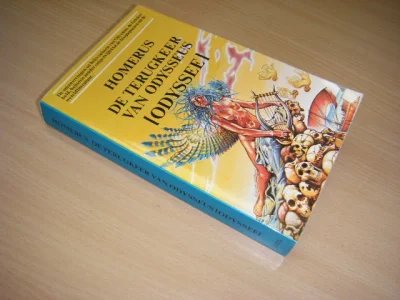 Boek met de titel: De terugkeer van Odysseus [Odyssee]