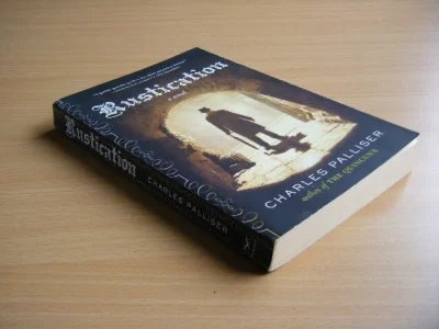 Tweedehands boek: Rustication van auteur Charles Palliser  - Engelstalige pocket in goede conditie, rechte rug zonder vouwen, geen naam voorin