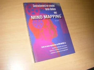 Boek met de titel: Gestructureerd en creatief leren denken met MIND-MAPPING