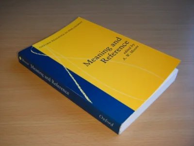 Boek met de titel: Meaning and Reference oxford readings in Philosophy
