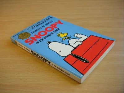 Boek met de titel: Snoopy in z'n gewone doen