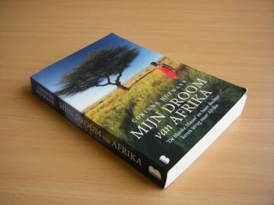 Boek met de titel: Mijn droom van Afrika