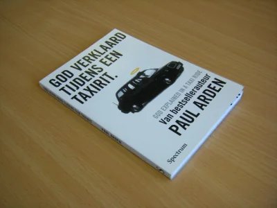 Boek met de titel: God verklaard tijdens een taxirit