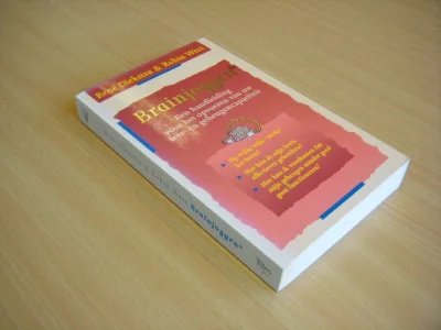 Boek met de titel: Brainjoggen. Een handleiding voor het opvoeren van uw leer en geheugencapaciteit