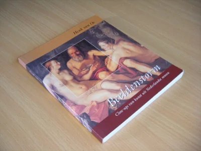 Boek met de titel: Beeldenstorm Cose-ups van kunst uit Nederlandse Musea