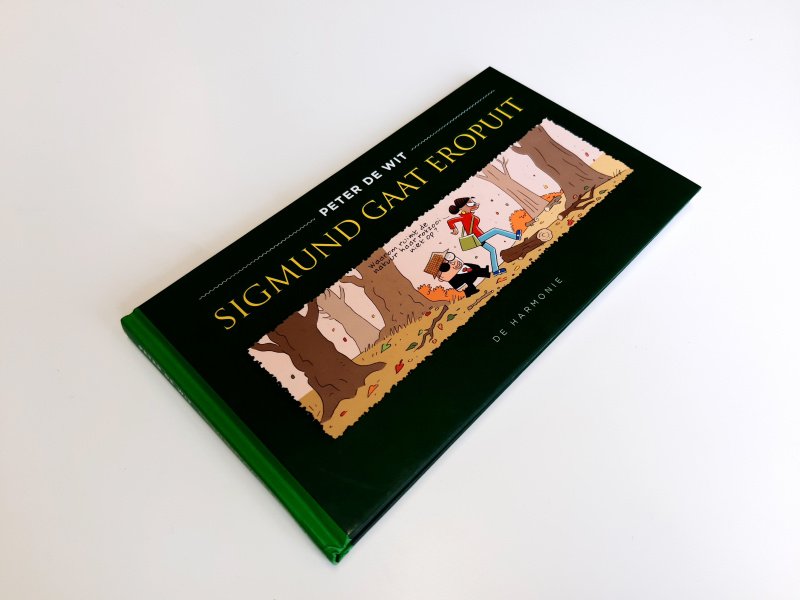 Tweedehands boek: Eropuit met Sigmund van auteur Peter de Wit - Hardcover, oogt als nieuw! Binnenin onbeschreven en netjes!