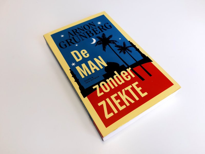Boek met de titel: De man zonder ziekte
