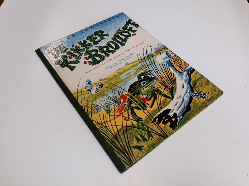 Boek met de titel: De kikker bruiloft