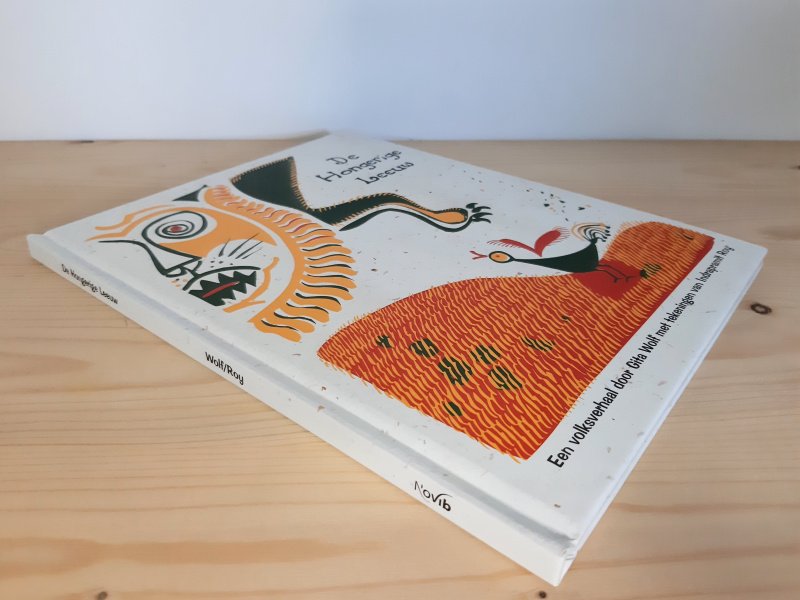 Boek met de titel: De hongerige leeuw