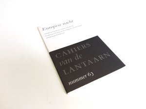 Boek met de titel: Europese nacht