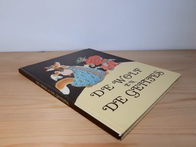 Boek met de titel: De wolf en de geitjes