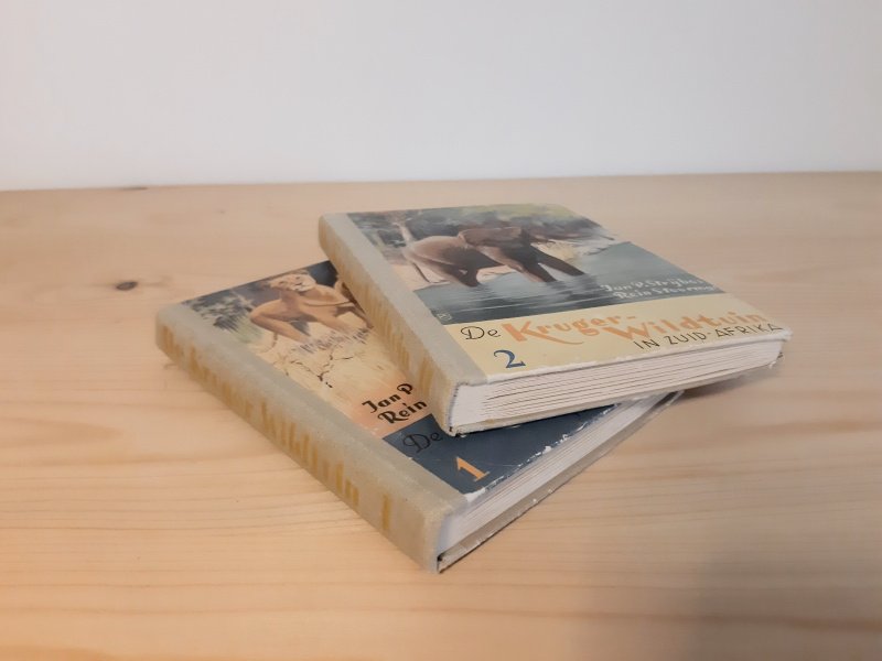 Boek met de titel: De Kruger Wildtuin in Zuid Afrika