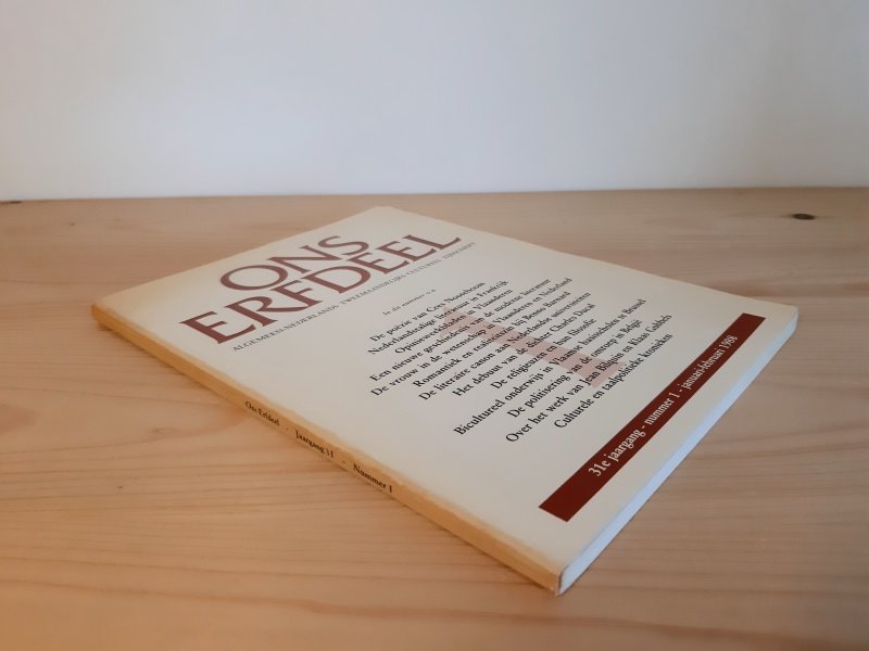 Boek met de titel: Ons erfdeel, 1988 nummer1