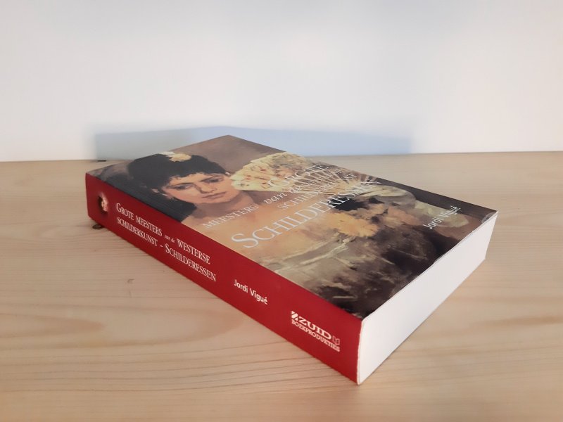 Tweedehands boek: Grote meesters van de Westerse schilderkunst van auteur Jordi Vigué - Paperback met flappen. Minimale gebruikerssporen randen kaft. Witte bladzijdes licht verkleurd, verder onbeschreven en netjes.