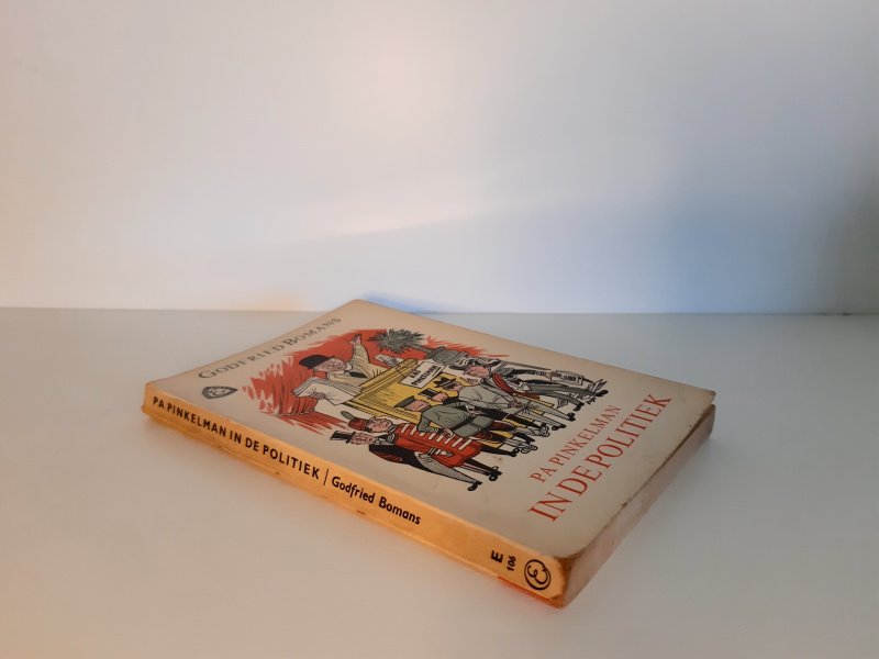 Boek met de titel: Pa Pinkelman in de politiek
