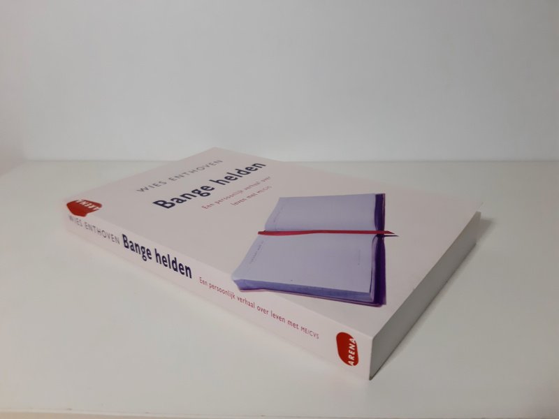 Boek met de titel: Bange helden, een persoonlijk verhaal over leven met ME CVS