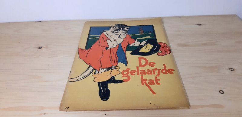 Boek met de titel: De gelaarsde Kat