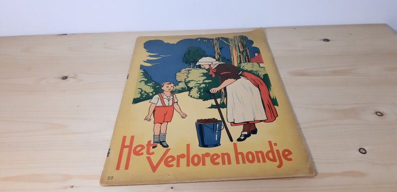 Boek met de titel: Het verloren hondje