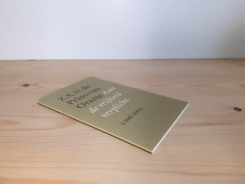 Boek met de titel: Aan de vrijheid verplicht