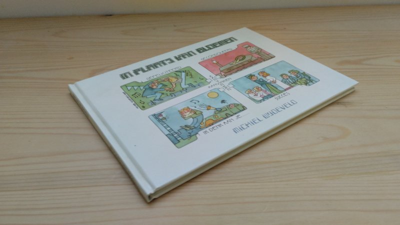 Boek met de titel: In plaats van bloemen