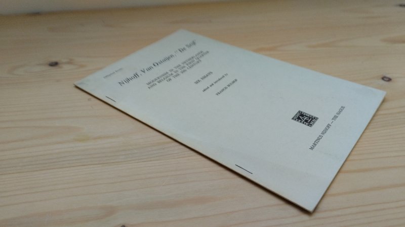 Tweedehands boek: Nijhoff, Van Ostaijen, 