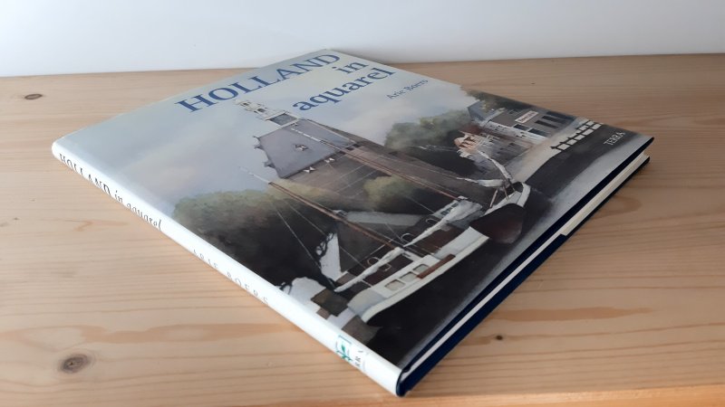Tweedehands boek: Holland in aquarel van auteur Arie Boers, Machteld Siegmann-Boers - Hardcover met stofomslag, oogt als nieuw. Binnenin onbeschreven en netjes.