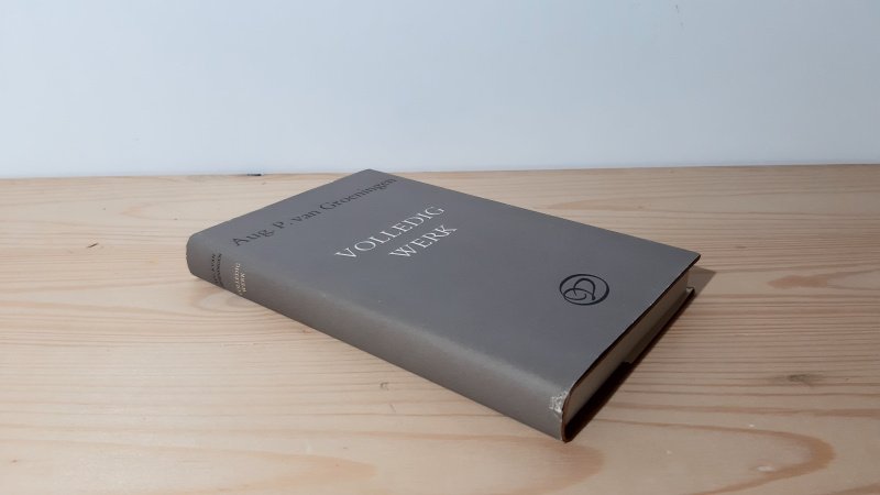 Boek met de titel: Volledig werk