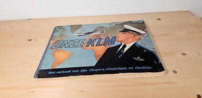 Boek met de titel: Onze KLM