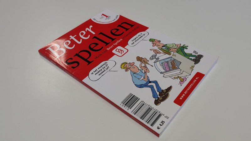 Boek met de titel: Beter spellen nr. 1