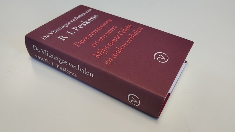 Boek met de titel: De Vlissingse verhalen van R.J. Peskens