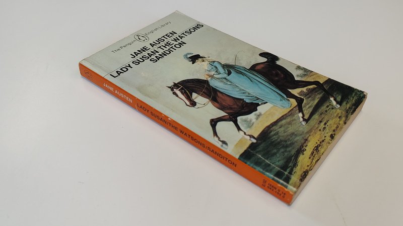Tweedehands boek: Lady susan, the watsons sandition van auteur Jane Austen - Pocket boek, gebruikerssporen aan de kaft. Naam voorin geschreven. boek verkeert in goede staat