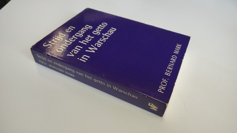 Boek met de titel: Strijd en ondergang van het getto in Warschau