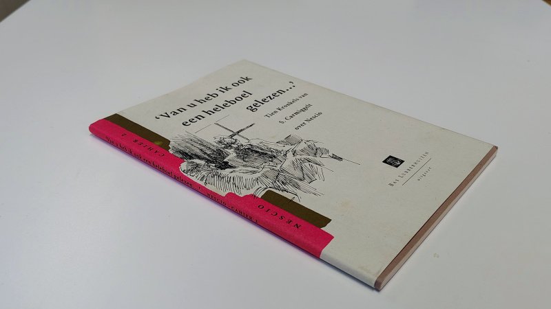 Boek met de titel: Van u heb ik ook een heleboel gelezen