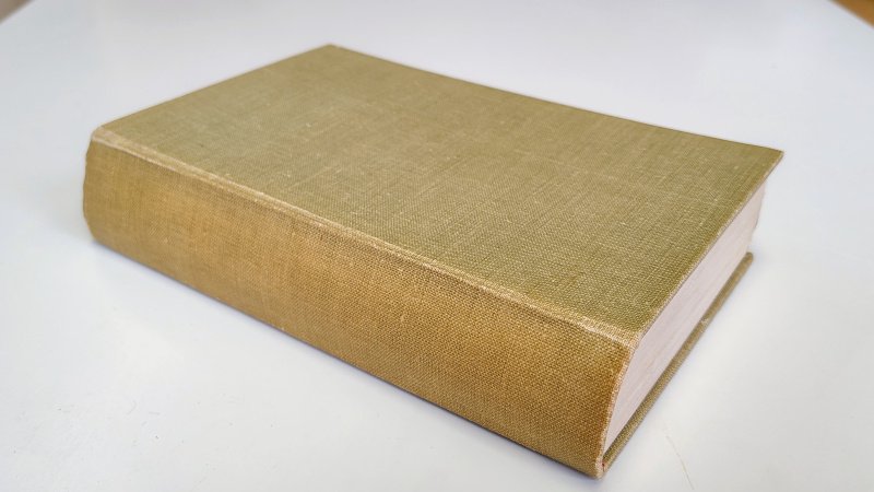 Tweedehands boek: De donkere kamer van Damocles van auteur Willem Frederik Hermans - Hardcover, linnen zonder omslag, verkleurd. Rug iets scheef. Binnenkant kaft verkleurd. De binding vertoont spelingen voor en achterin het boek.