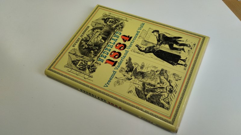 Boek met de titel: Nederland 1884
