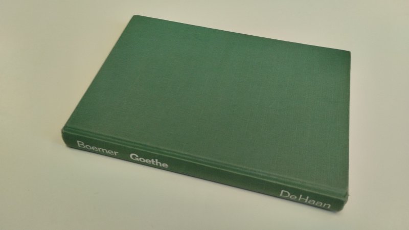 Tweedehands boek: Johann Wolfgang von Goethe van auteur Peter Boerner - Hardcover zonder stofomslag. Netjes en onbeschreven. In zeer goede staat